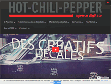 Tablet Screenshot of hot-chili-pepper.com